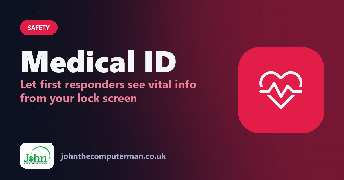 "How to Set Up Medical ID and Emergency SOS on iPhone
