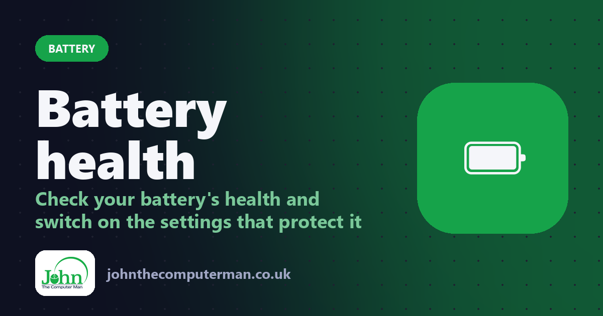 How to Check iPhone Battery Health and Make Your Battery Last Longer