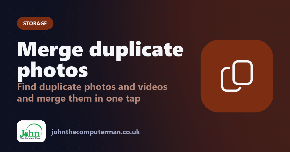 How to Find and Merge Duplicate Photos on iPhone