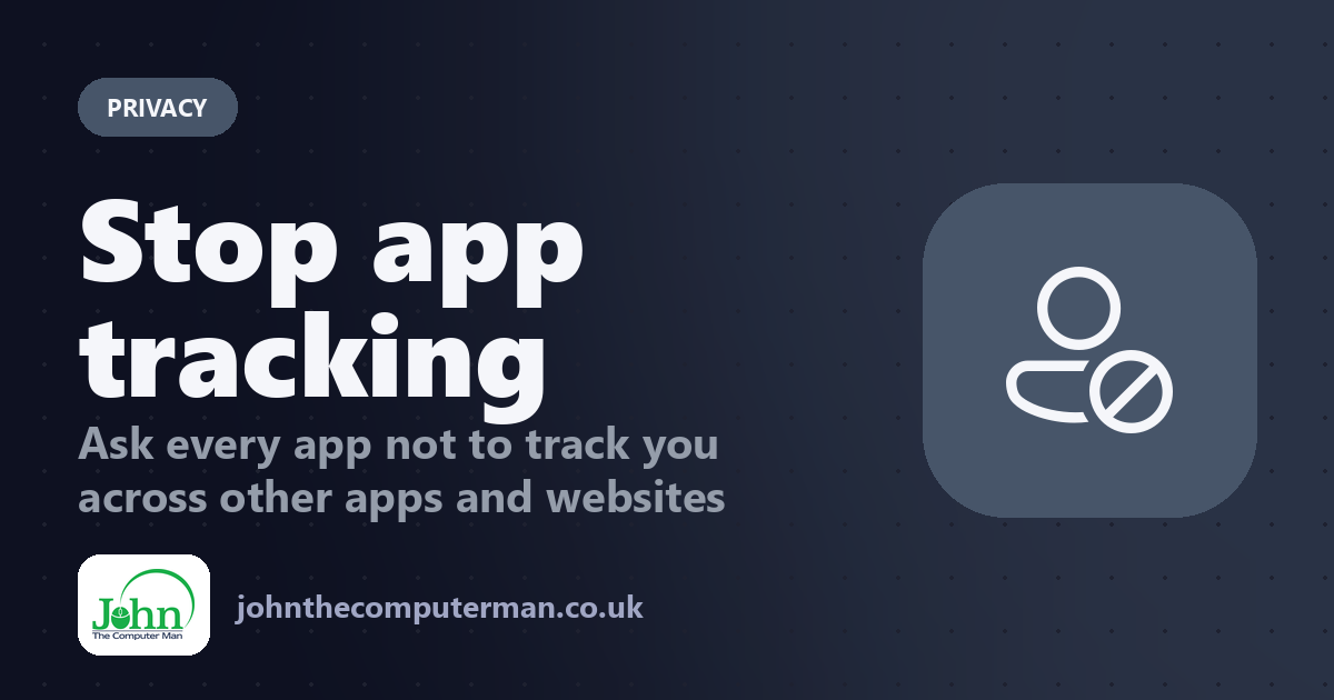 How to Stop Apps Tracking You on iPhone