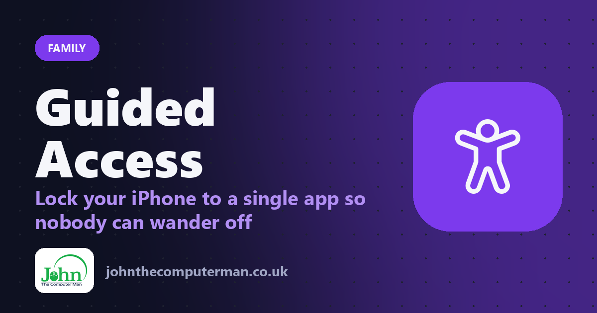 How to Lock Your iPhone to One App With Guided Access