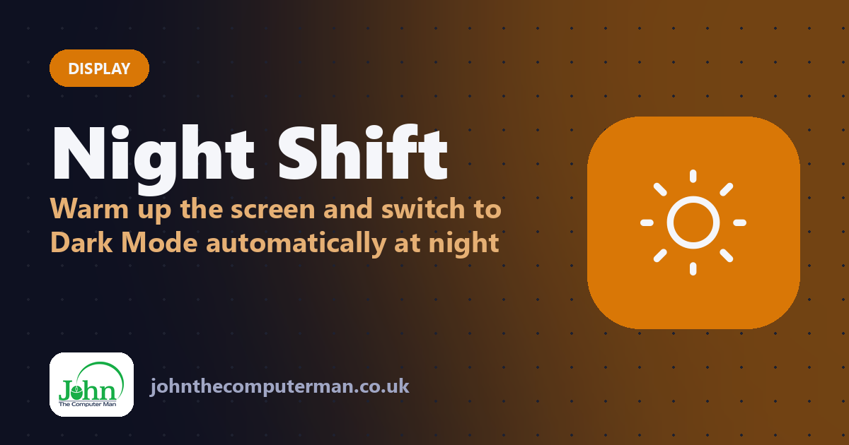 How to Schedule Night Shift and Dark Mode on iPhone