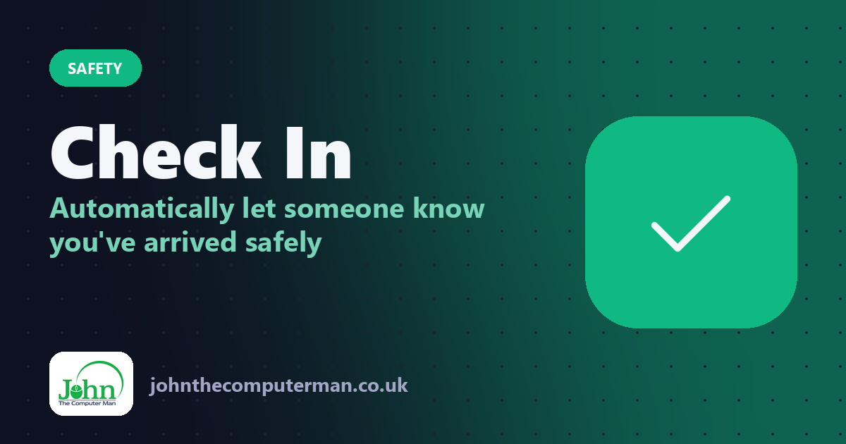 How to Use Check In on iPhone to Let Someone Know You Got Home Safe