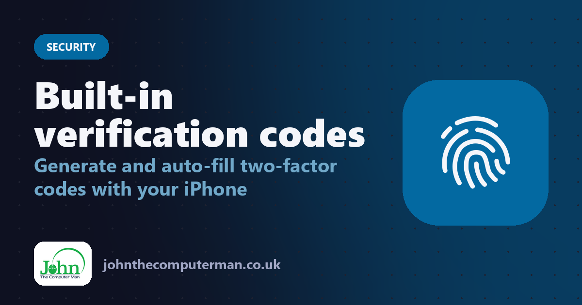 How to Use Your iPhone as an Authenticator App for Two-Factor Codes