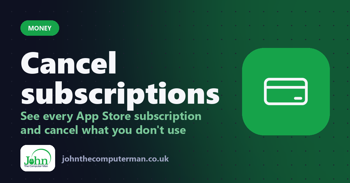 How to Find and Cancel Subscriptions on iPhone