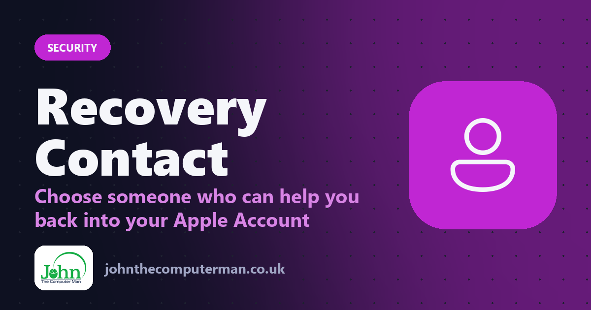 How to Add a Recovery Contact on iPhone So You're Never Locked Out