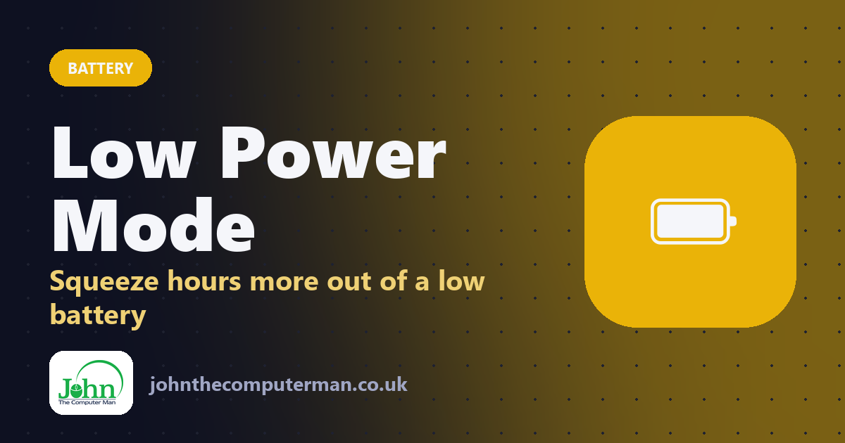 How to Use Low Power Mode on iPhone (and Turn It On Automatically)