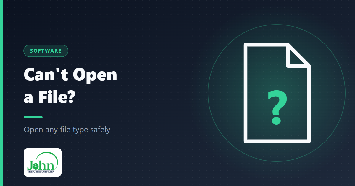 Can't Open a File? How to Open Any File Type (and Which Ones to Avoid)